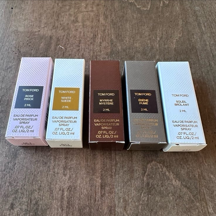 Tom Ford 5 pc Variety of Perfume Samples 0LH4v8qXv