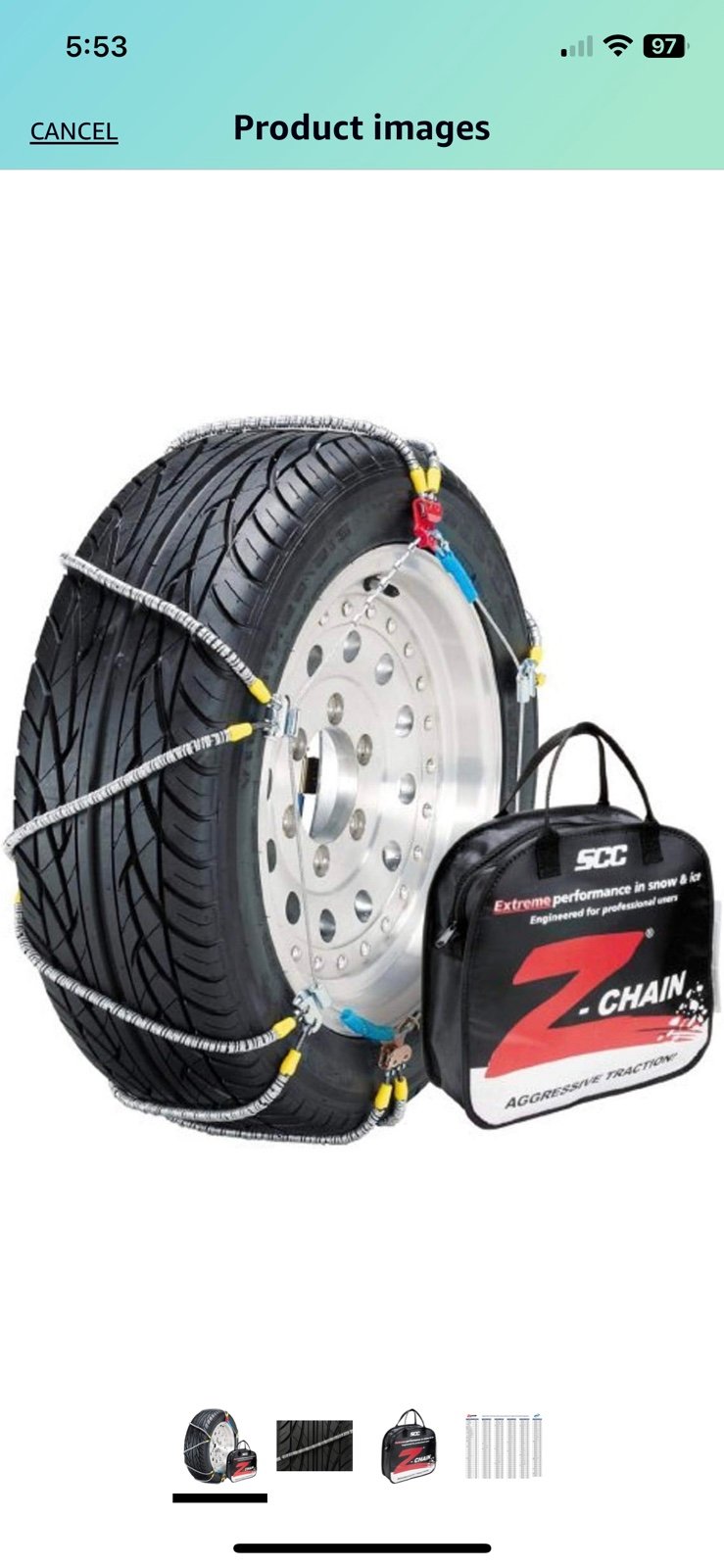 Security Chain Company Z-583 Z-Chain Extreme Performance Cable Tire Traction Cha g9GbwFYXm