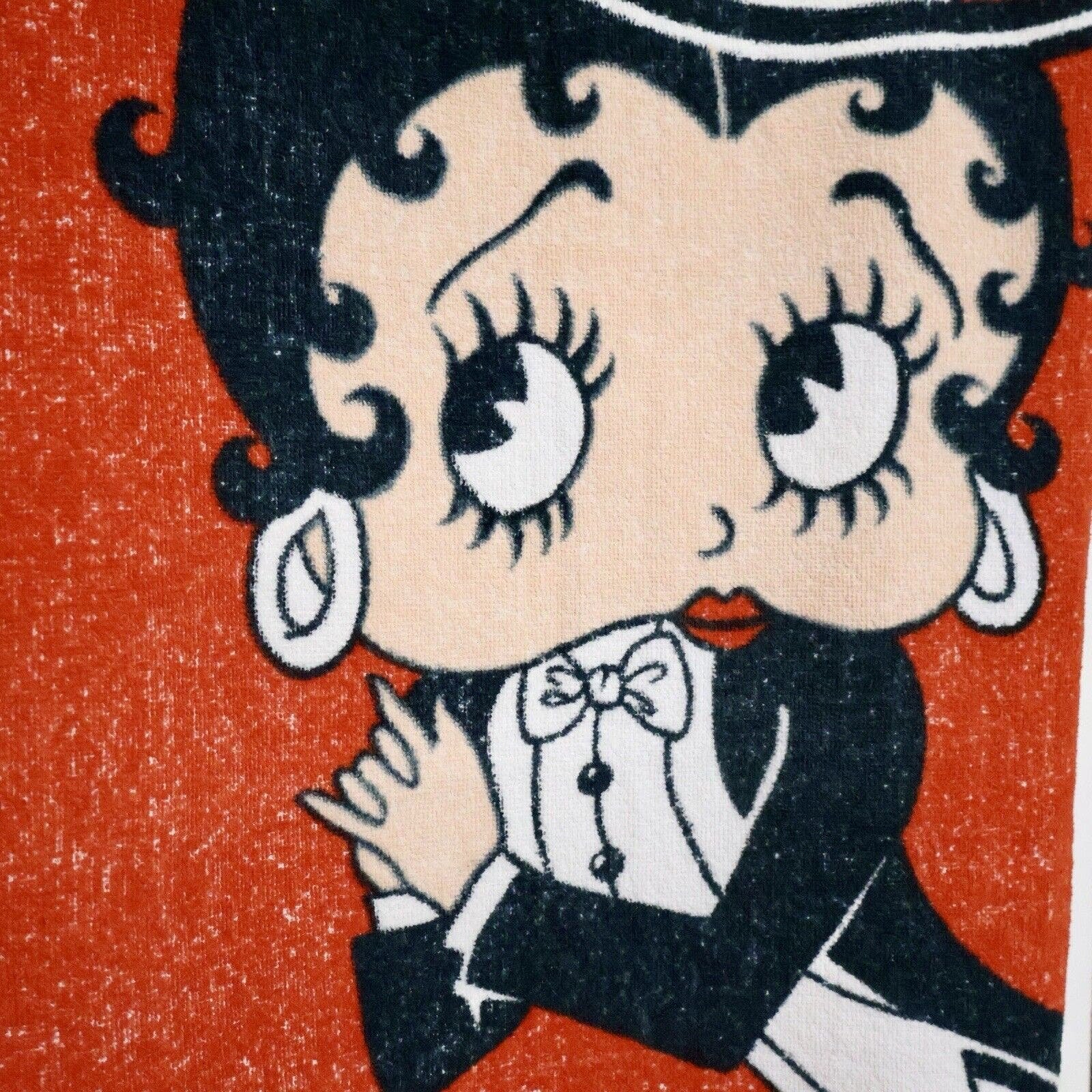 Vintage Jay Franco Betty Boop Boop Boop a Doop Showgirl Beach Towel Top Hat FUw5dALIG