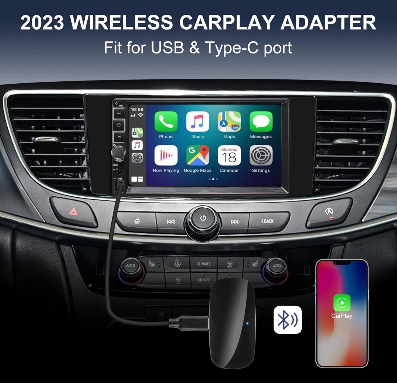 Wireless Apple CarPlay 5DLnLp5DG