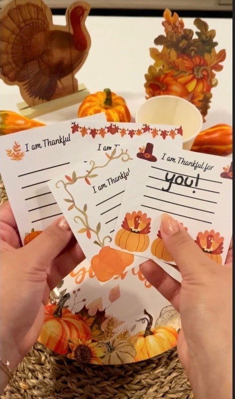 Thanksgiving Thankful for cards BKKE6kEkJ
