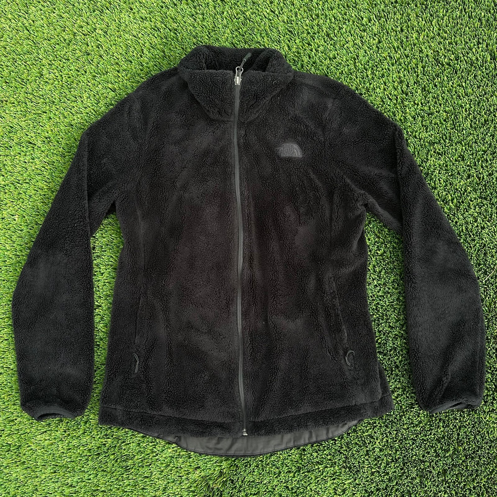 The North Face Black Fleece Full Zip Jacket Medium Plush Outdoor AAhn3bgdU