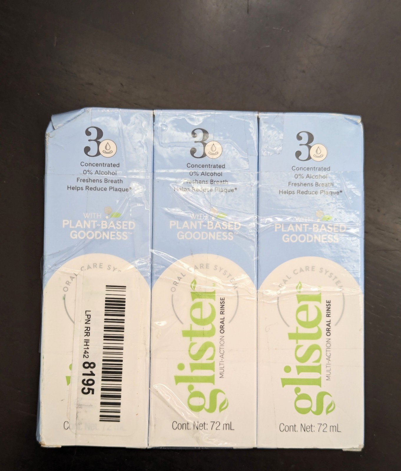 3 Pack Glister Multi Action Oral Rinse New Ct8MVKYLo