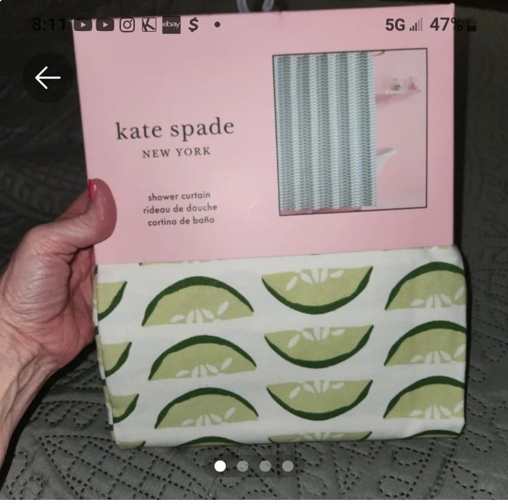 Kate Spade shower curtain 1yvU8UtZw