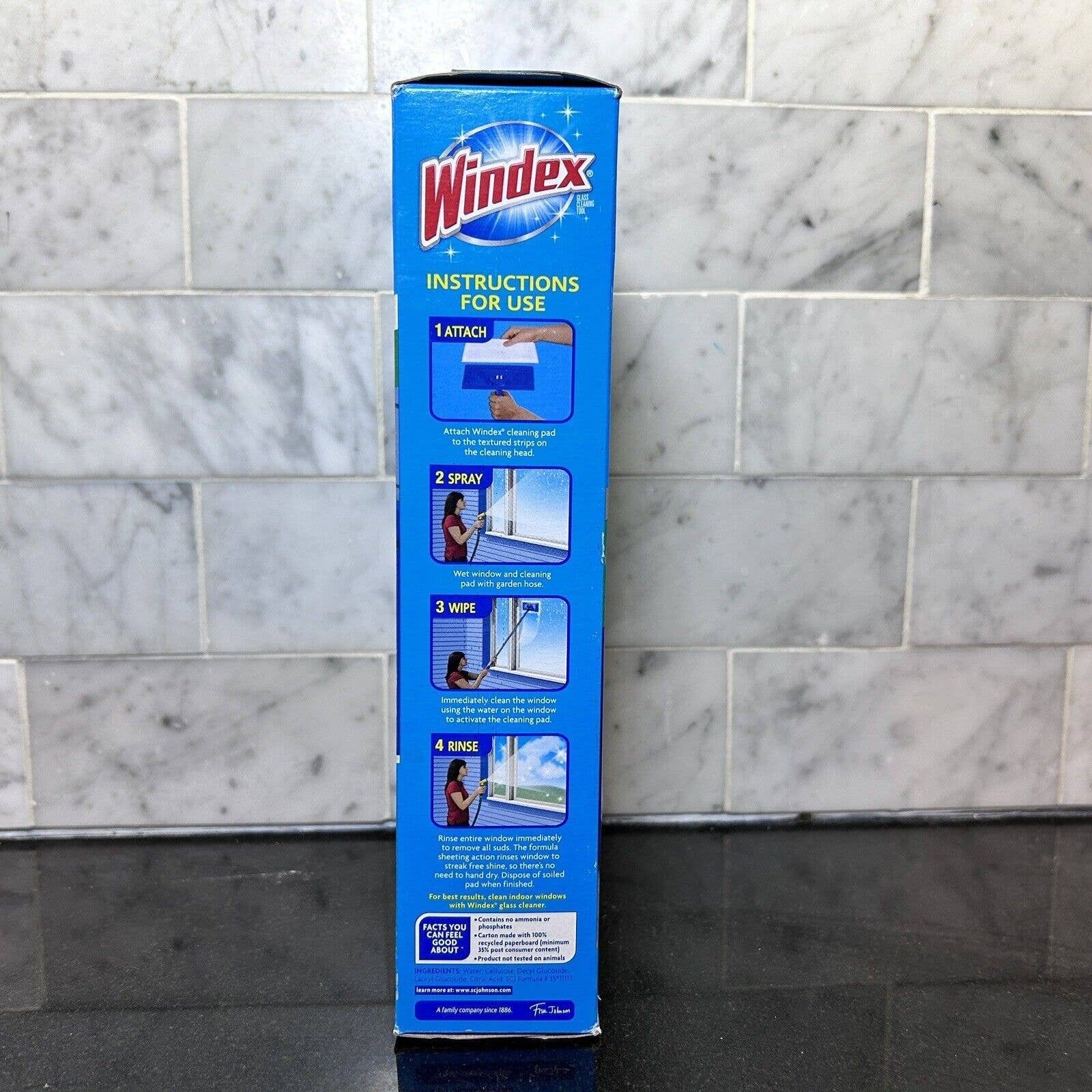 Windex Outdoor Glass Cleaning Tool Window Cleaner Starter Kit New e2lGq7zGm