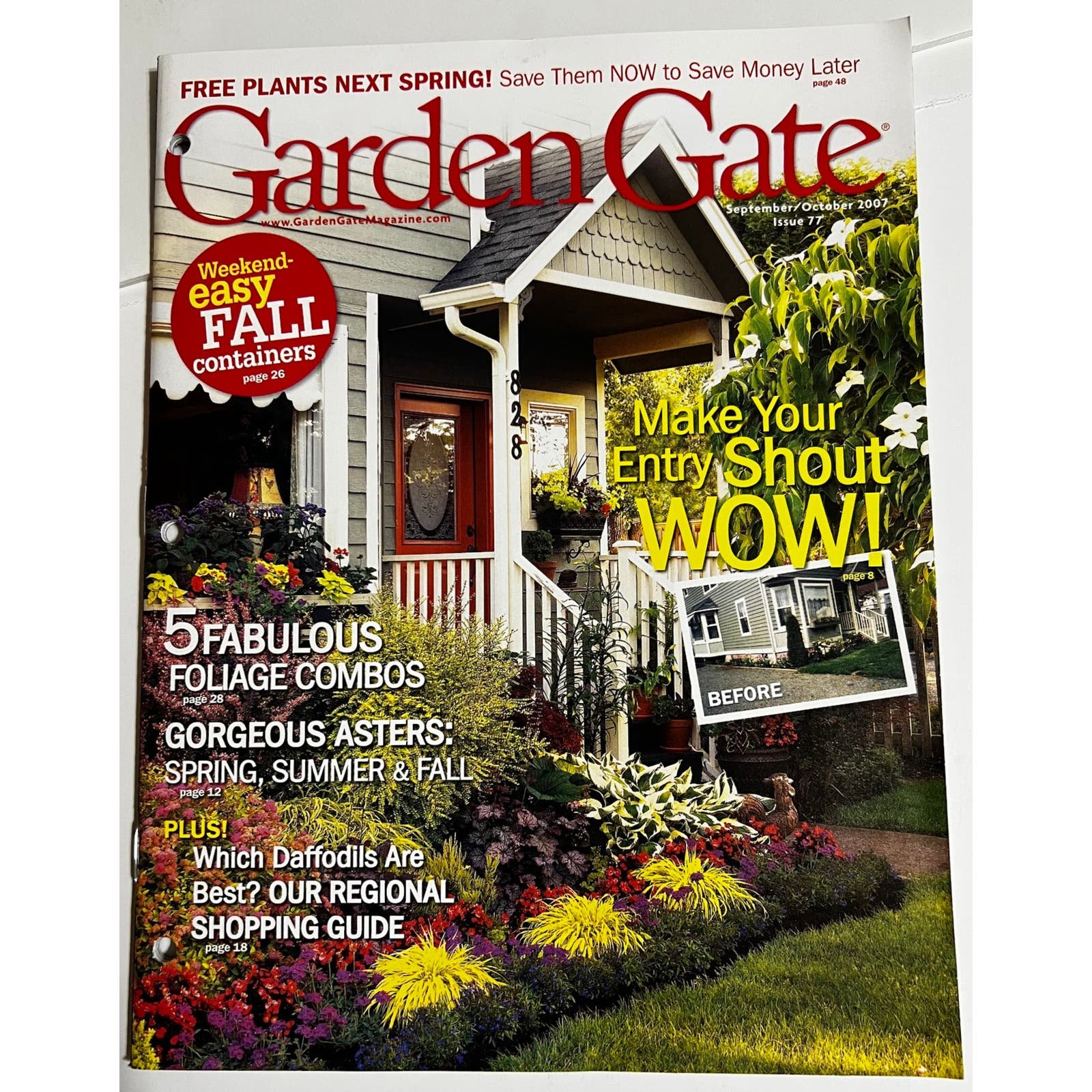 Garden Gate Gardening Back Issues September/October 2007 Issue 77 DOYsTVXVY