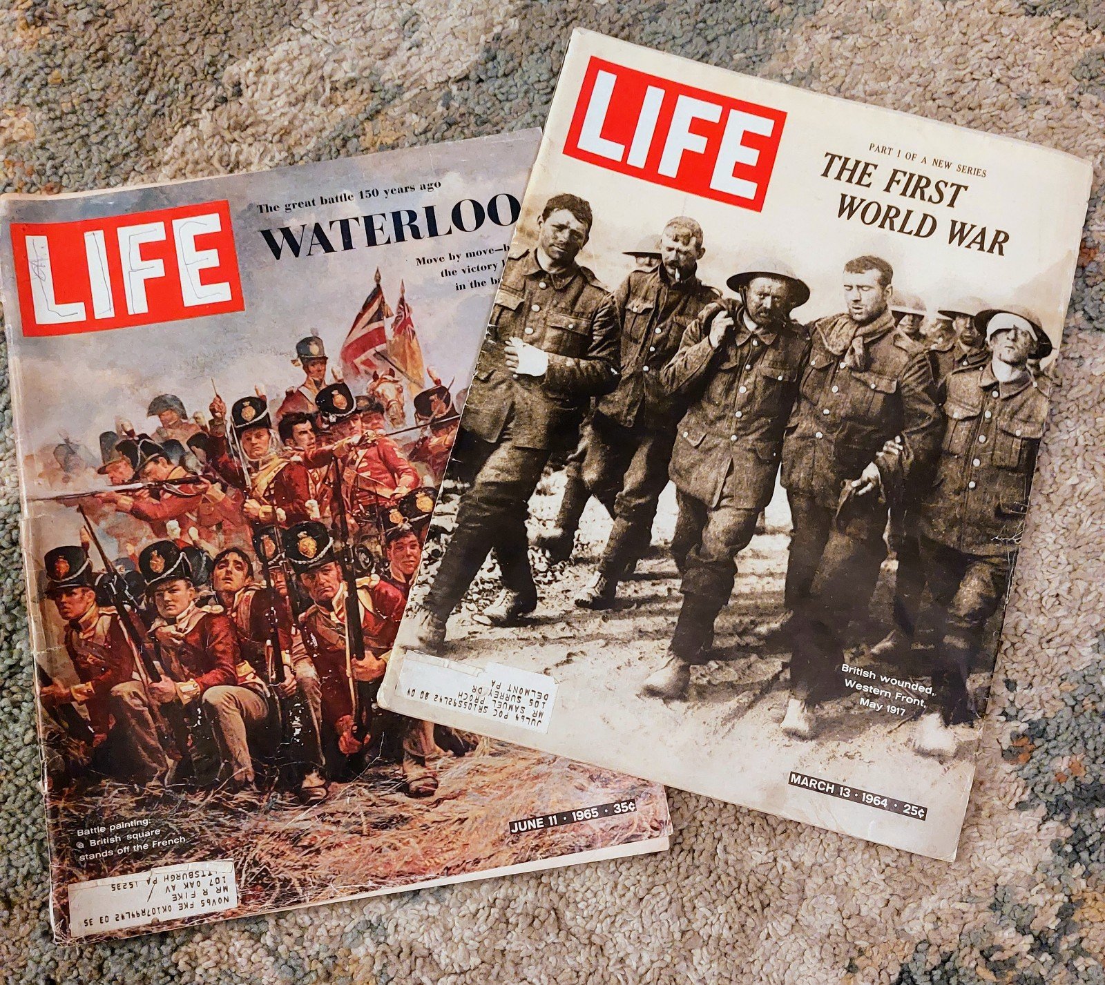 Two Life Magazine´s June 1965 and March 1964 cSVEU