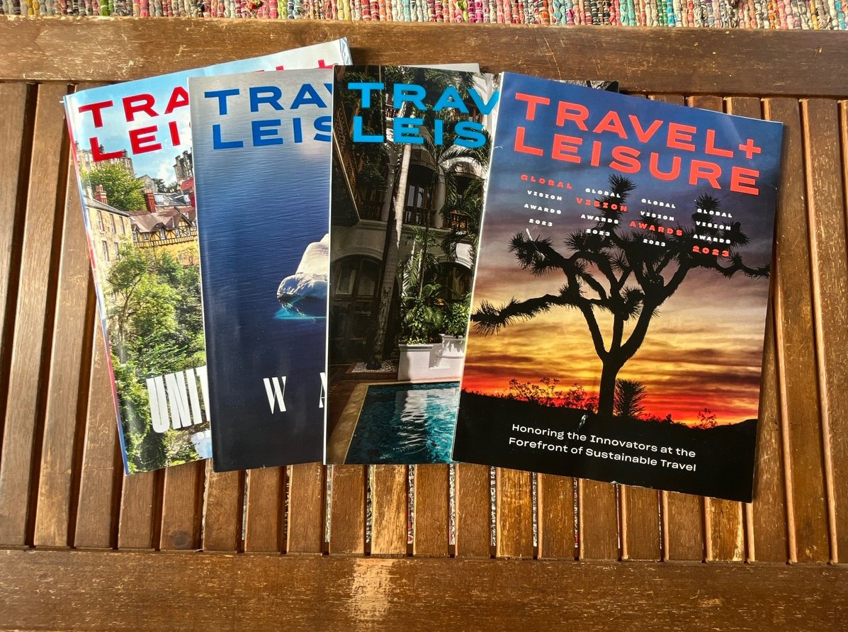 Travel + Leisure Magazines (4) F3E2esnJo