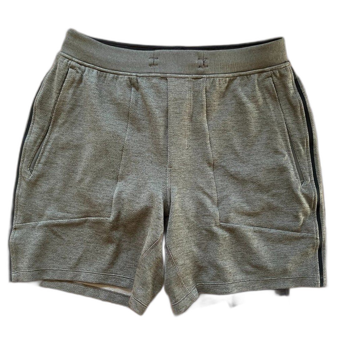 Lululemon Athletica Olive/Riverstone T.H.E. Short Lined Shorts  Mens Size Medium fKIS9cgi4