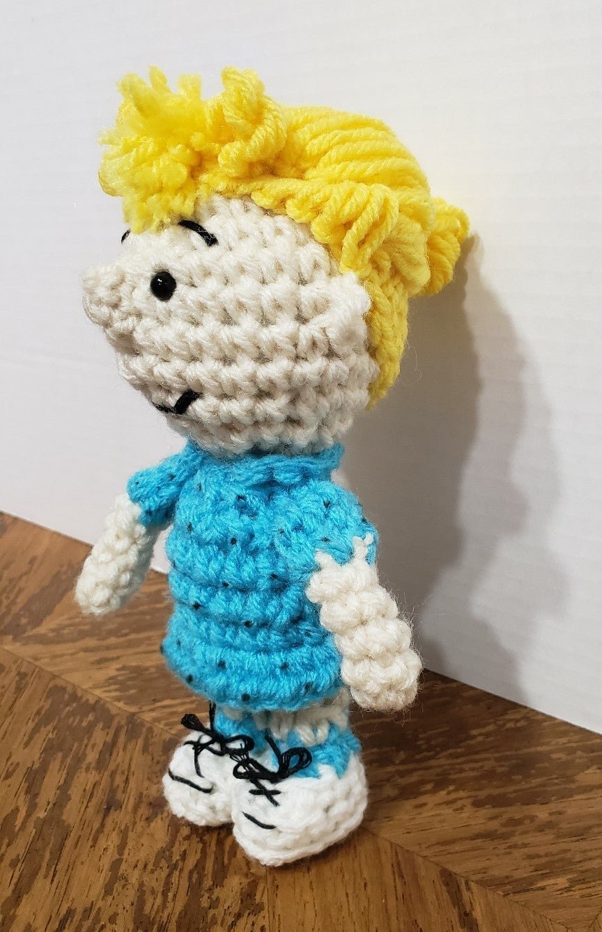 Handmade Crochet Sally Brown Amigurumi Doll AOTQtzcp8