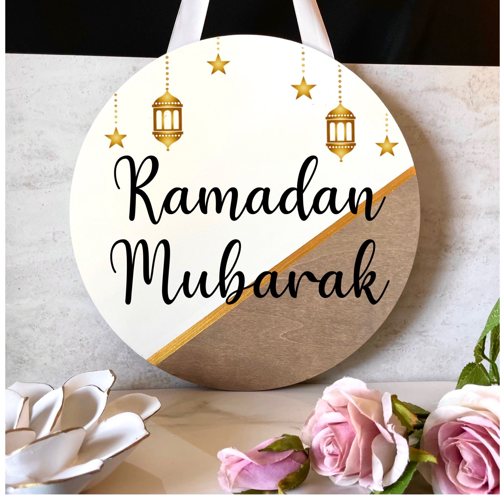 Ramadan decoration, Ramadan Kareem Ramadan Mubarak Ramadan door hanger sign 2jO7V3DAi