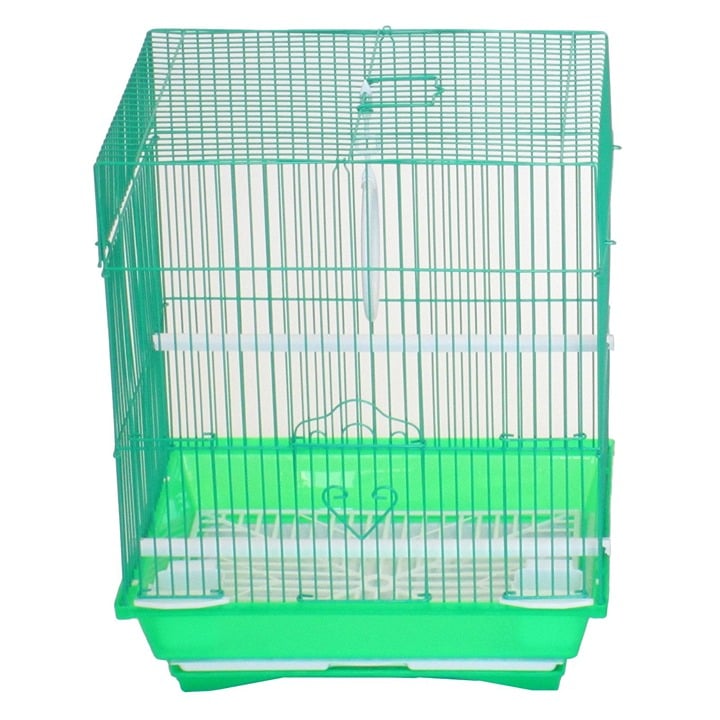 A1124MBLK Flat Top Small Parakeet Cage-AWDAW10 f7vfLN5dt