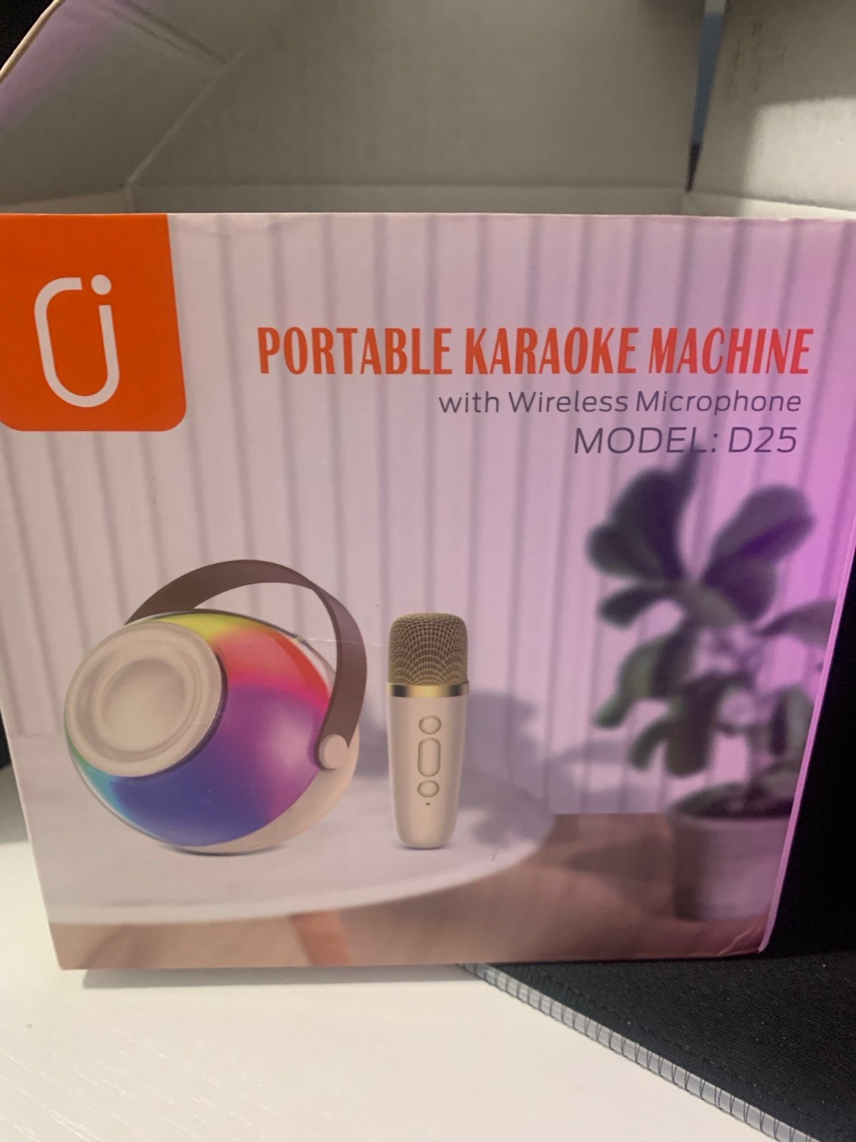 Karaoke Machine for Kids & Adults, Mini Portable Blueto
