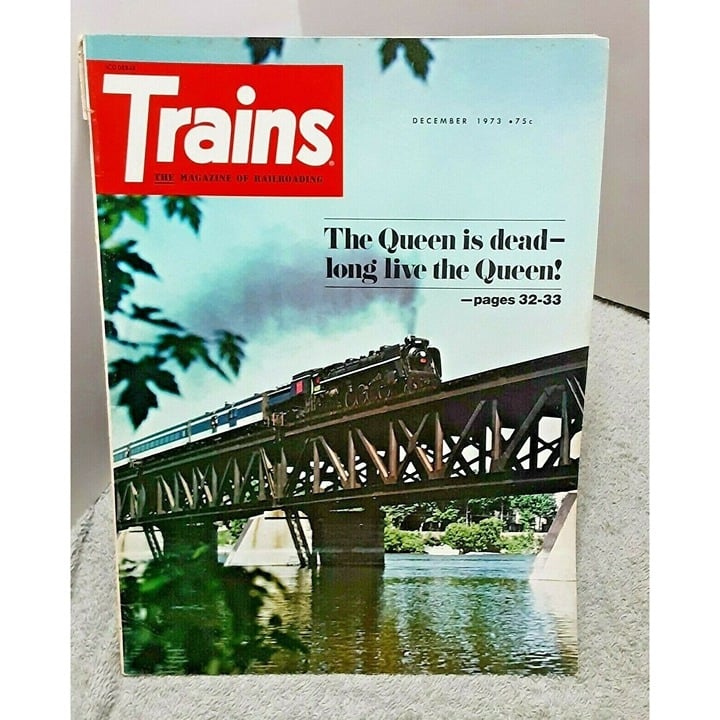 Trains Magazine December 1973 Railroad eWveIRcNb