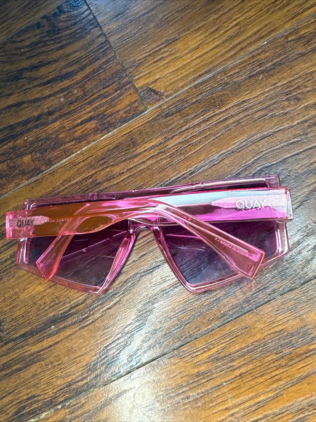 Quay Australia Qu-000750 Space Age Visor Sunglasses Pink Women’s Shades d0Ur6utKG