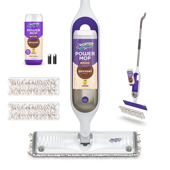 Power Mop Wood Mop Kit for Floor Cleaning, Lemon Scent-bvc7 f00pbmE9S