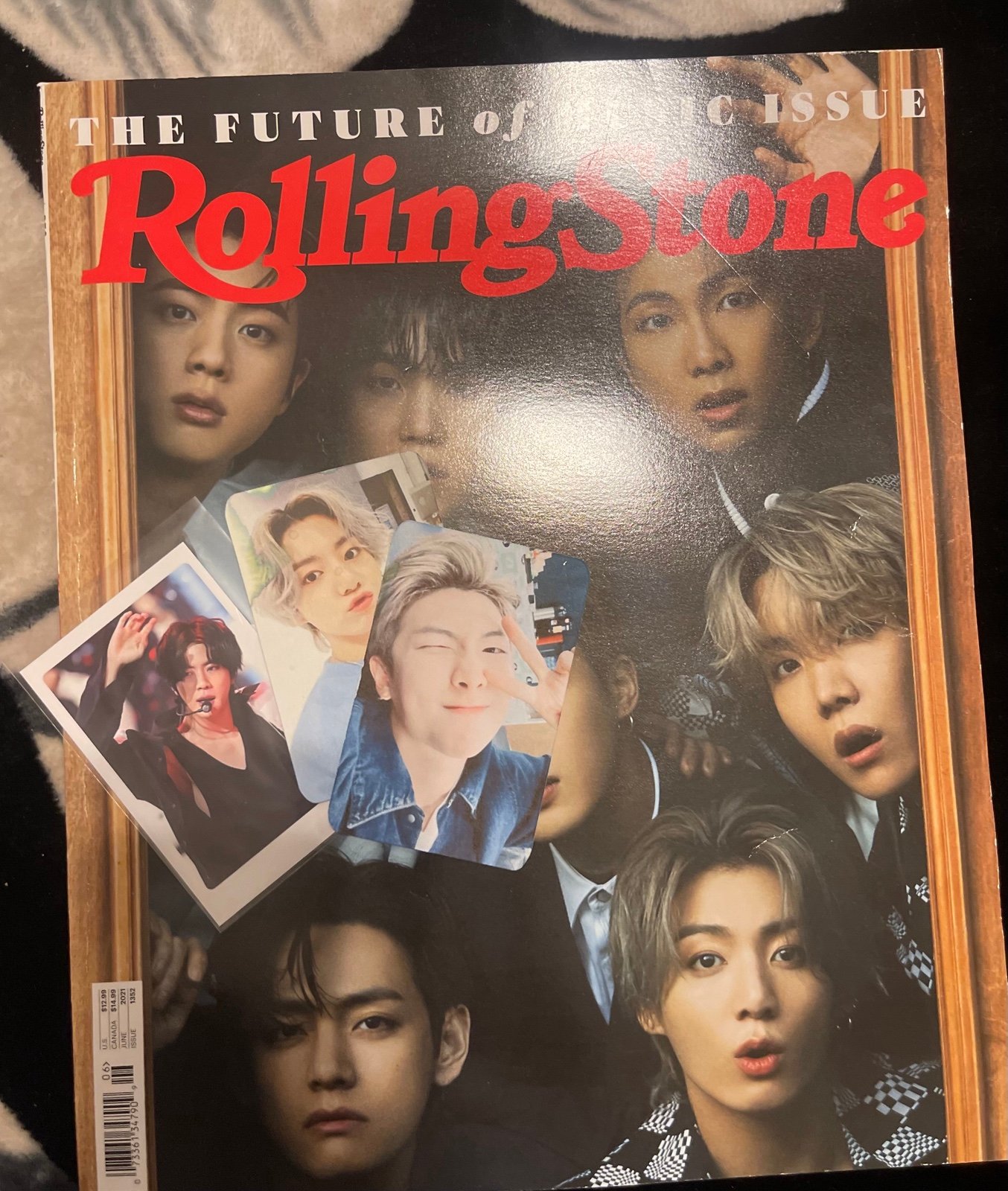 BTS rolling stone Magazine B6Z2YEL8C