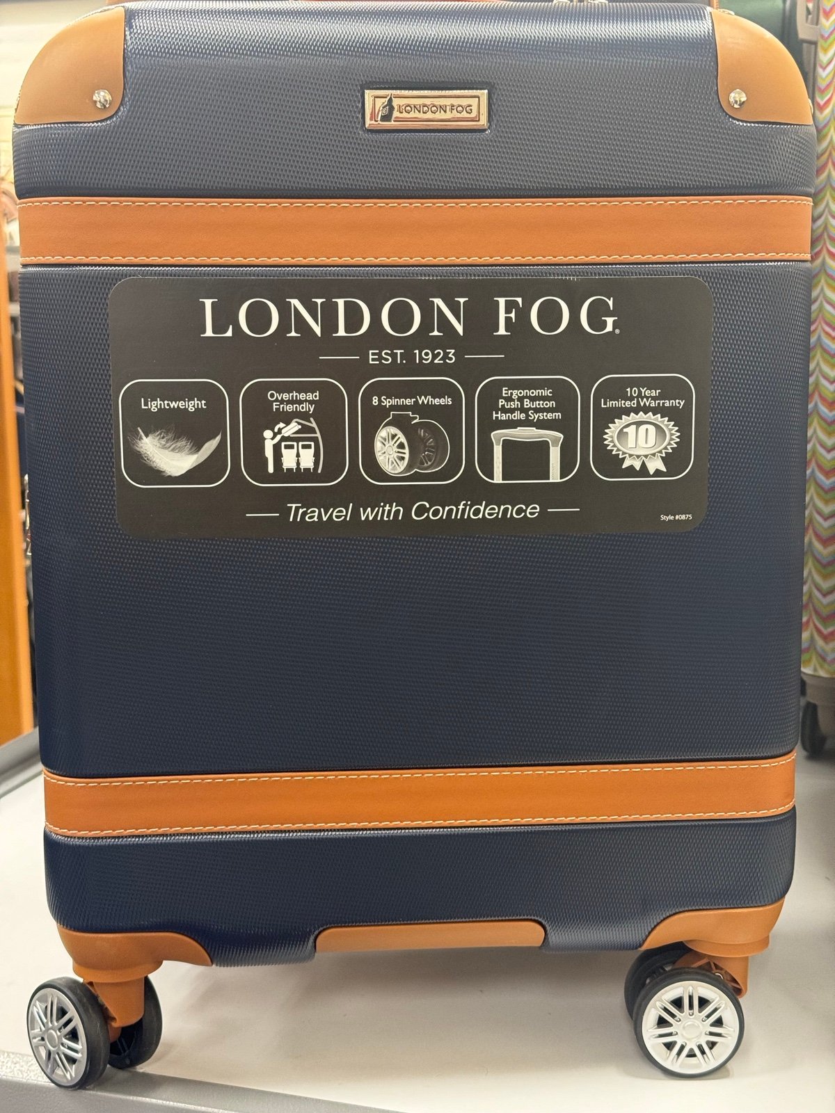 London Fog 22” carry on luggage e6QIlKKZG