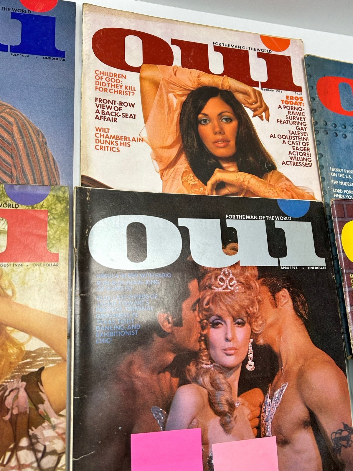 OUI Magazine lot of 6! From the 70’s! g2nfEpgF5
