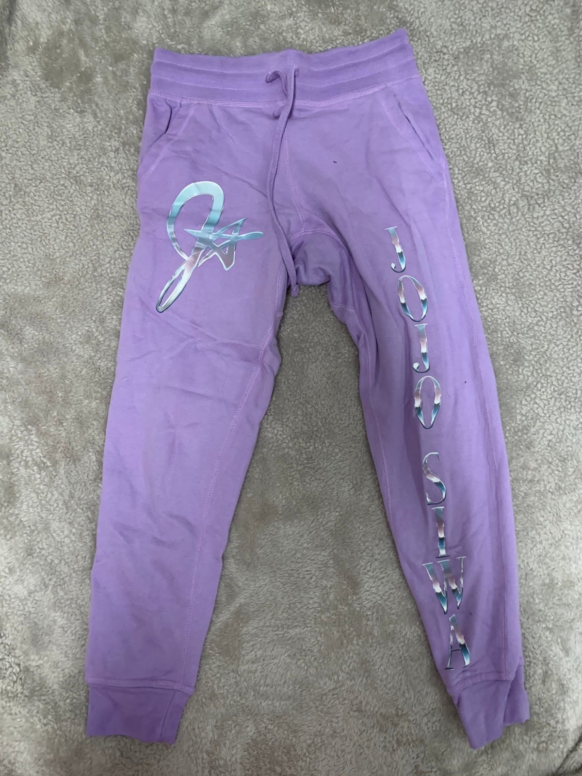 JoJo Siwa purple sweat pants (adult) size M fC3D3xMKC
