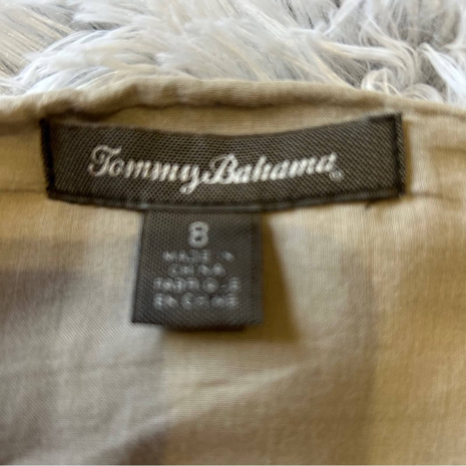 Tommy Bahama Linen Tan Skirt CV6sNdYS1