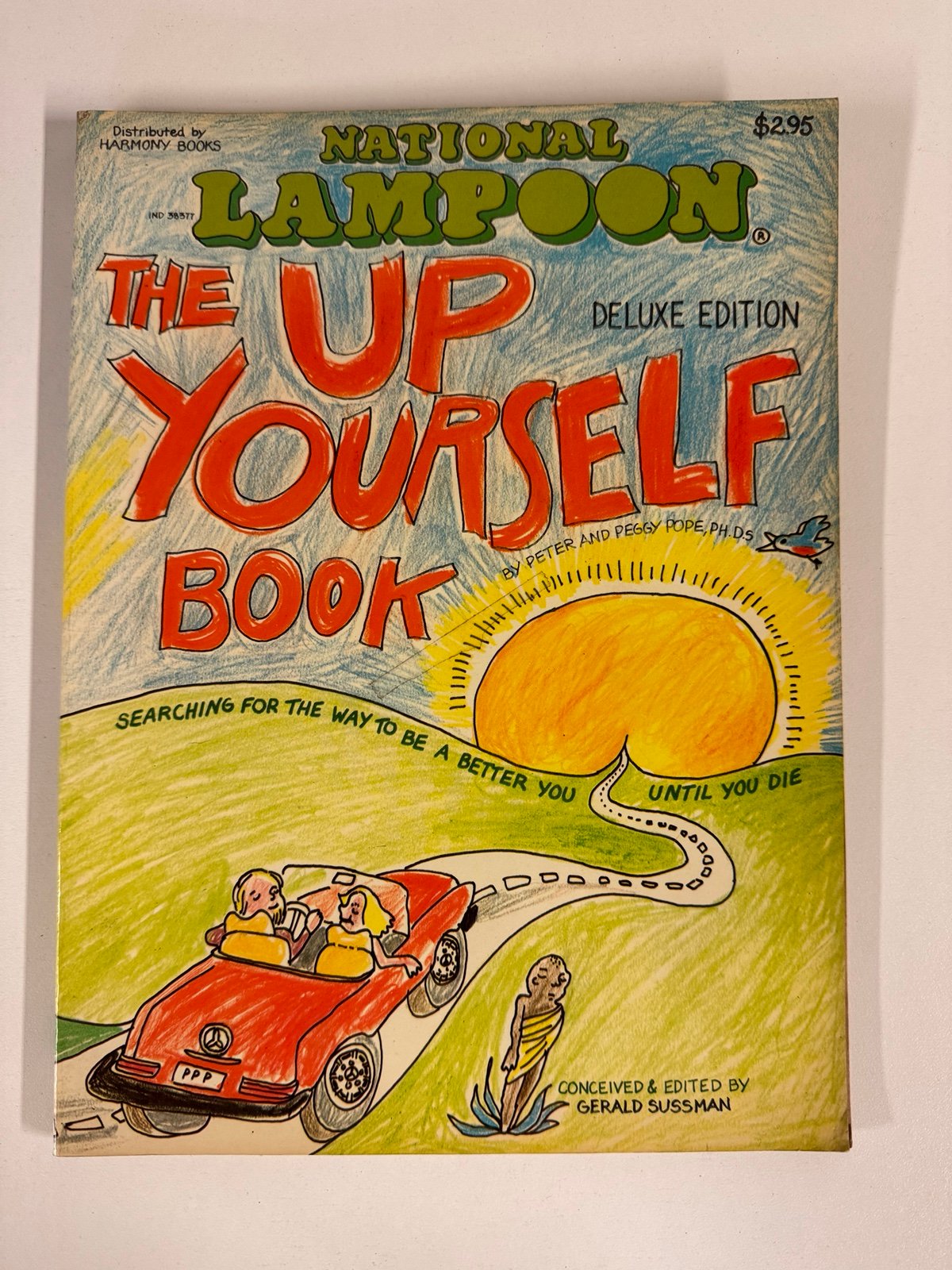 National Lampoon Magazine 1977 The Up Yourself Book Deluxe Edition Adult Humor ewhbeOvZa