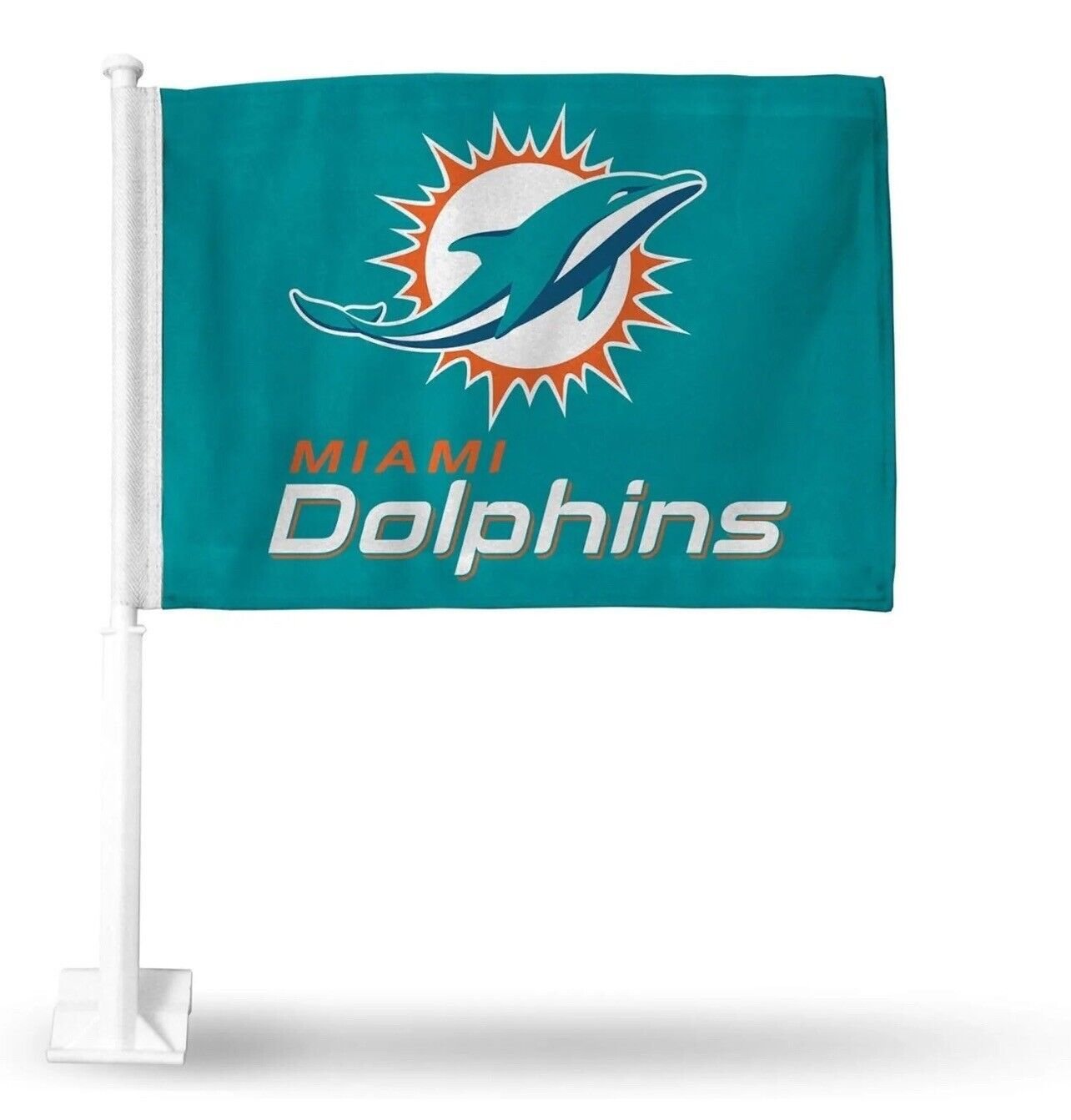 Miami Dolphins Flag Car Auto Window 15