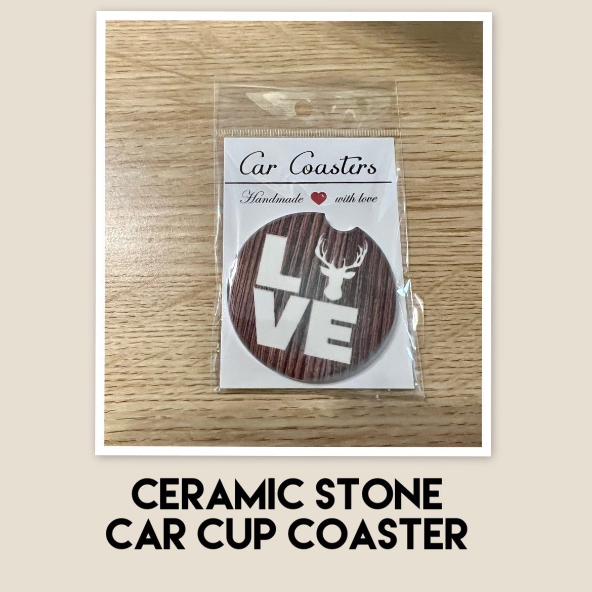 Ceramic Stone Car Cup Coaster 5hyFIWD3K