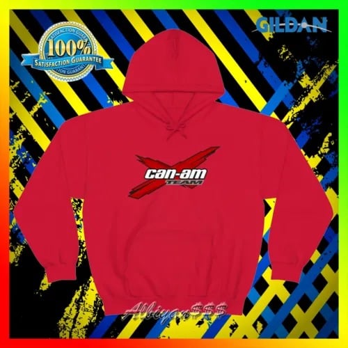 Men´s Can-Am Logo Cotton Hoodie Sweahoodies CDs1HyflY