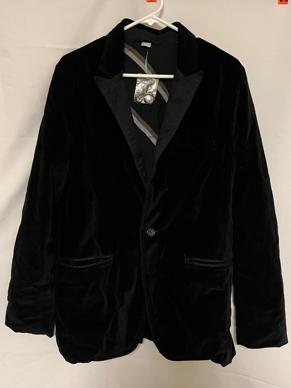 Vintage Suede Suit Jacket Blazer Coat Size Small 38 CinTIr9tv
