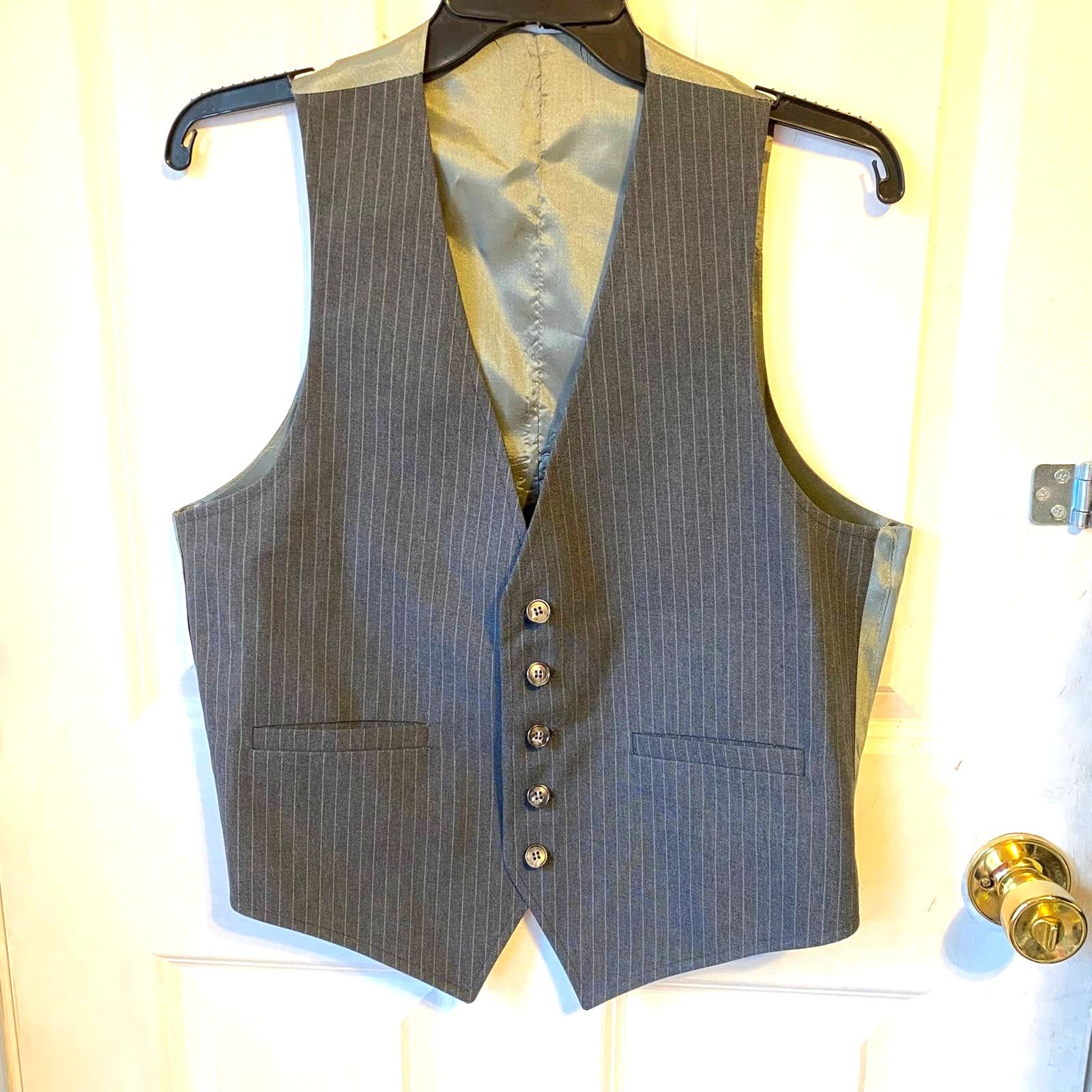 Men Suit Blazer Vest Tuxedo Size Size 38/39R NWOT cf7R5nEYp