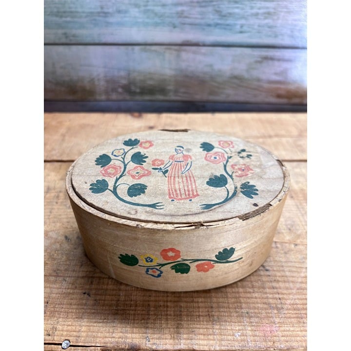 Vintage Old Spice Wooden Decorative Box B9mx0MkMJ