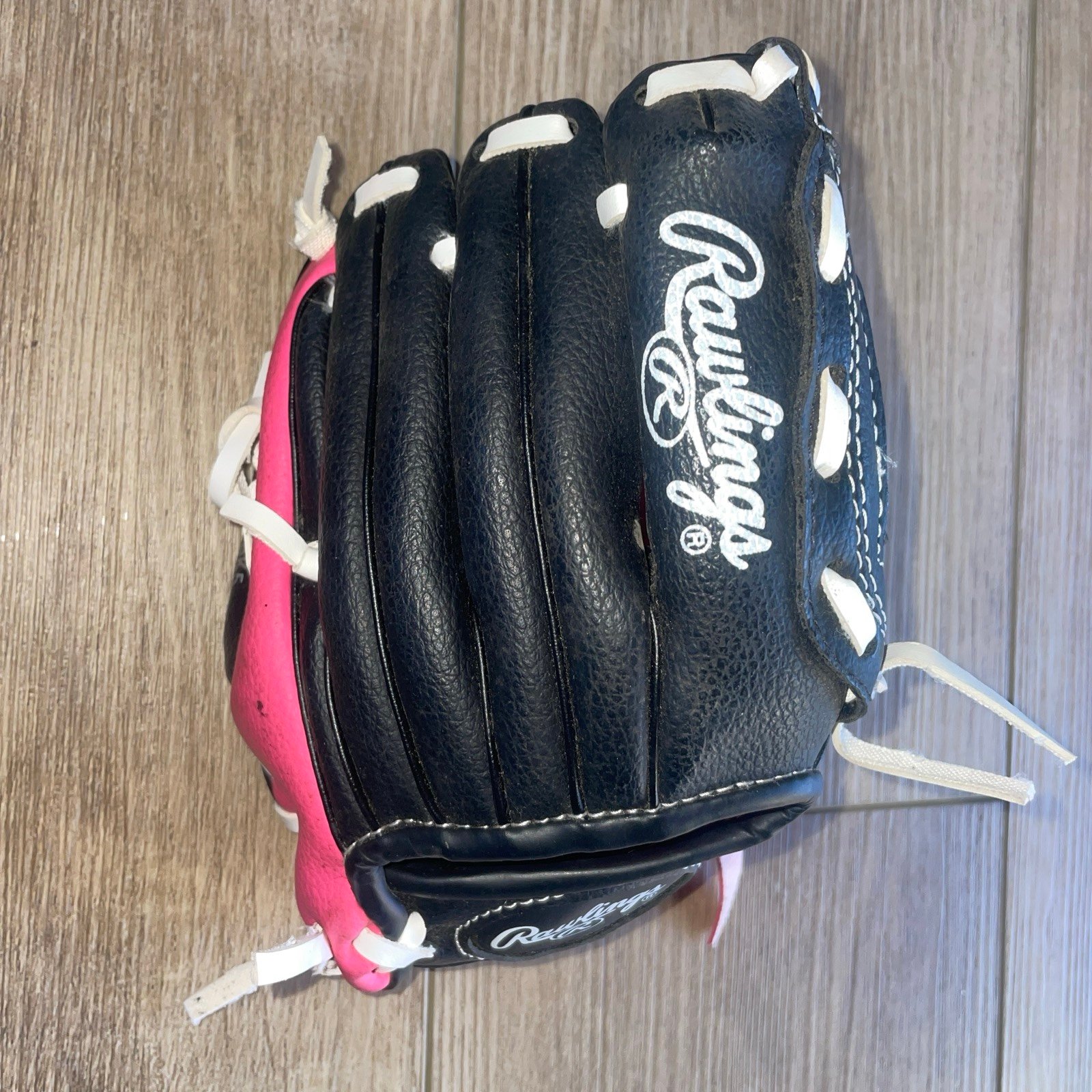 Rawlings Pink PL91PB Girls Baseball Glove Mitt *Right Hand Thrower* DhMIZrbPa