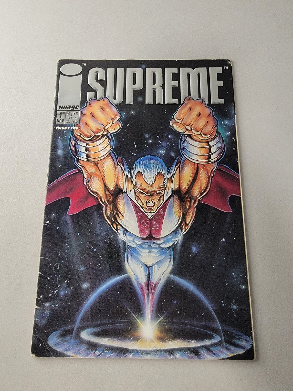 Supreme Vol. 2 No. 1 November 1992 First Printing Collectible Image Comic Book 6XcWy57Sk