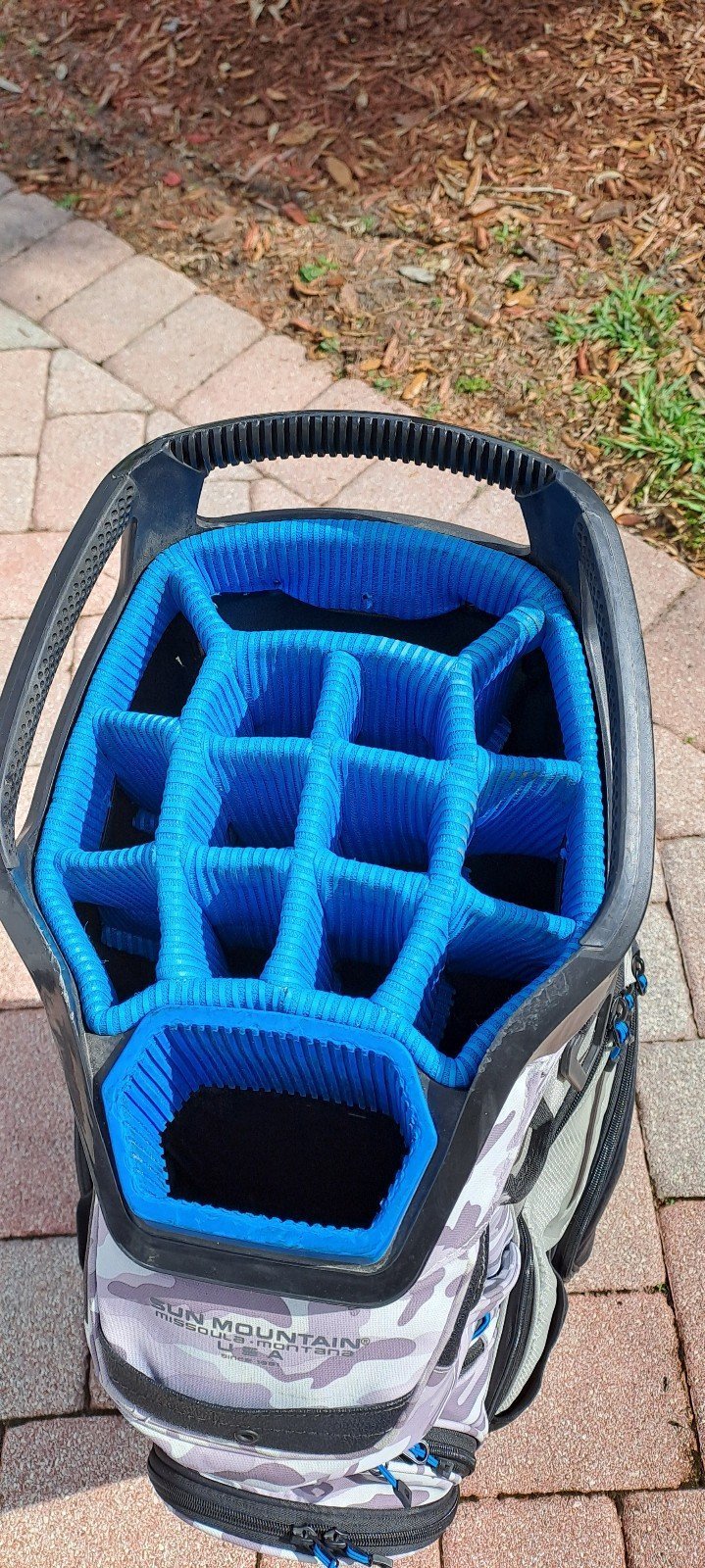 golf cart bag SUN MOUNTAIN 14 div shoulder strap rain cover cooler pocket many p giG7LGecm
