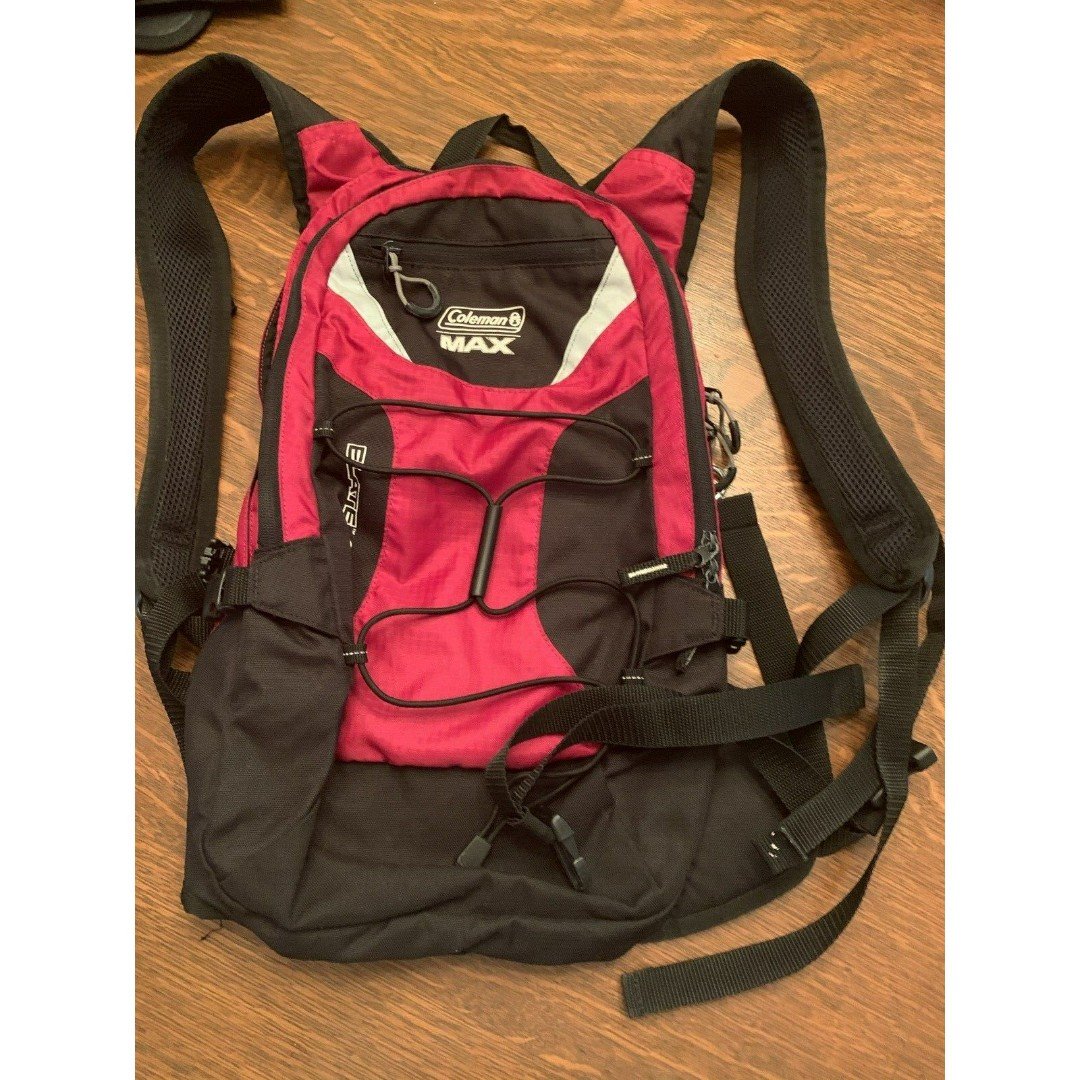 Hydration Backpack Coleman Max 14L Chest & Waist Clips no Bladder b3HE8XF0c