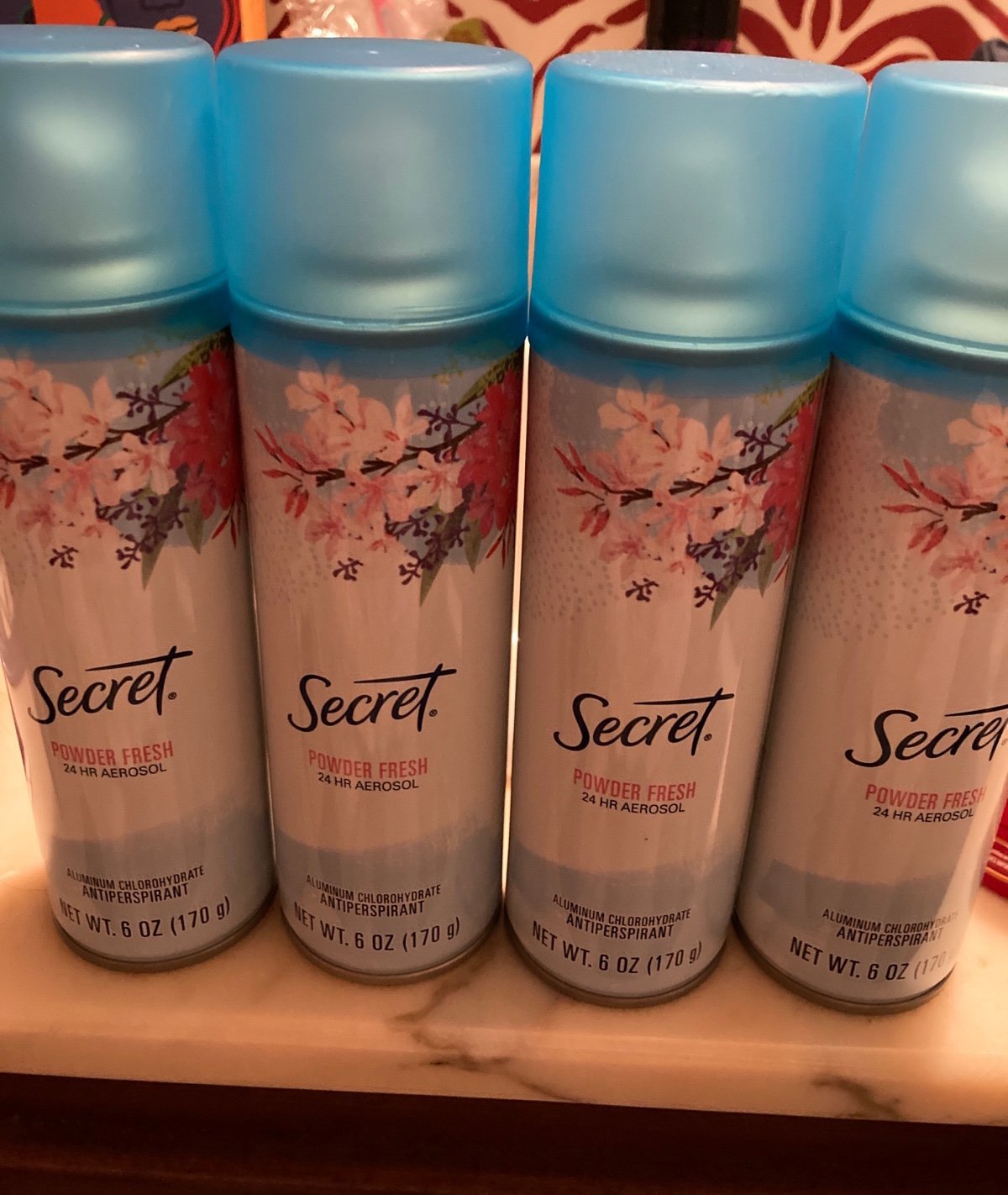 Secret 6oz Powder Fresh Aerosol Antiperspirant Deodoran