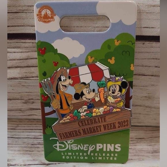 Disney pin Mickey and friends farmers week DsqZDZP1y