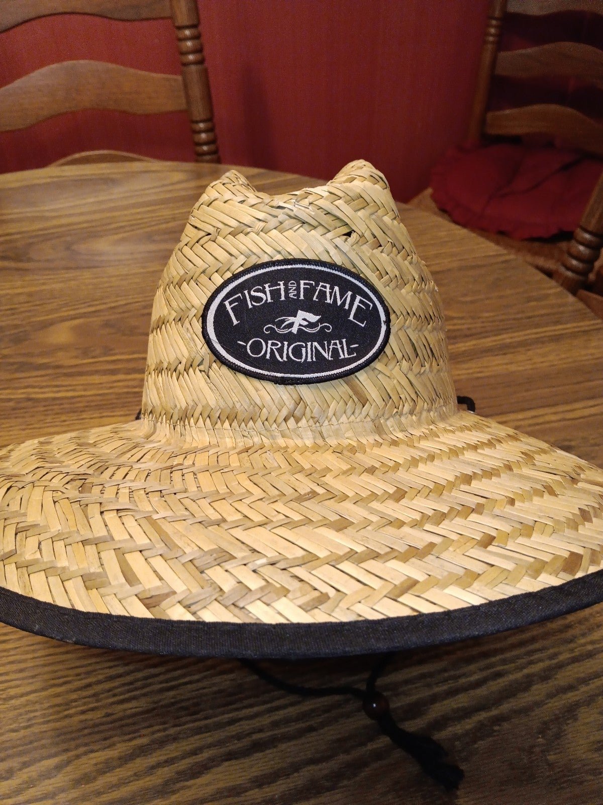 Fish and fame straw hat A86e7teCD
