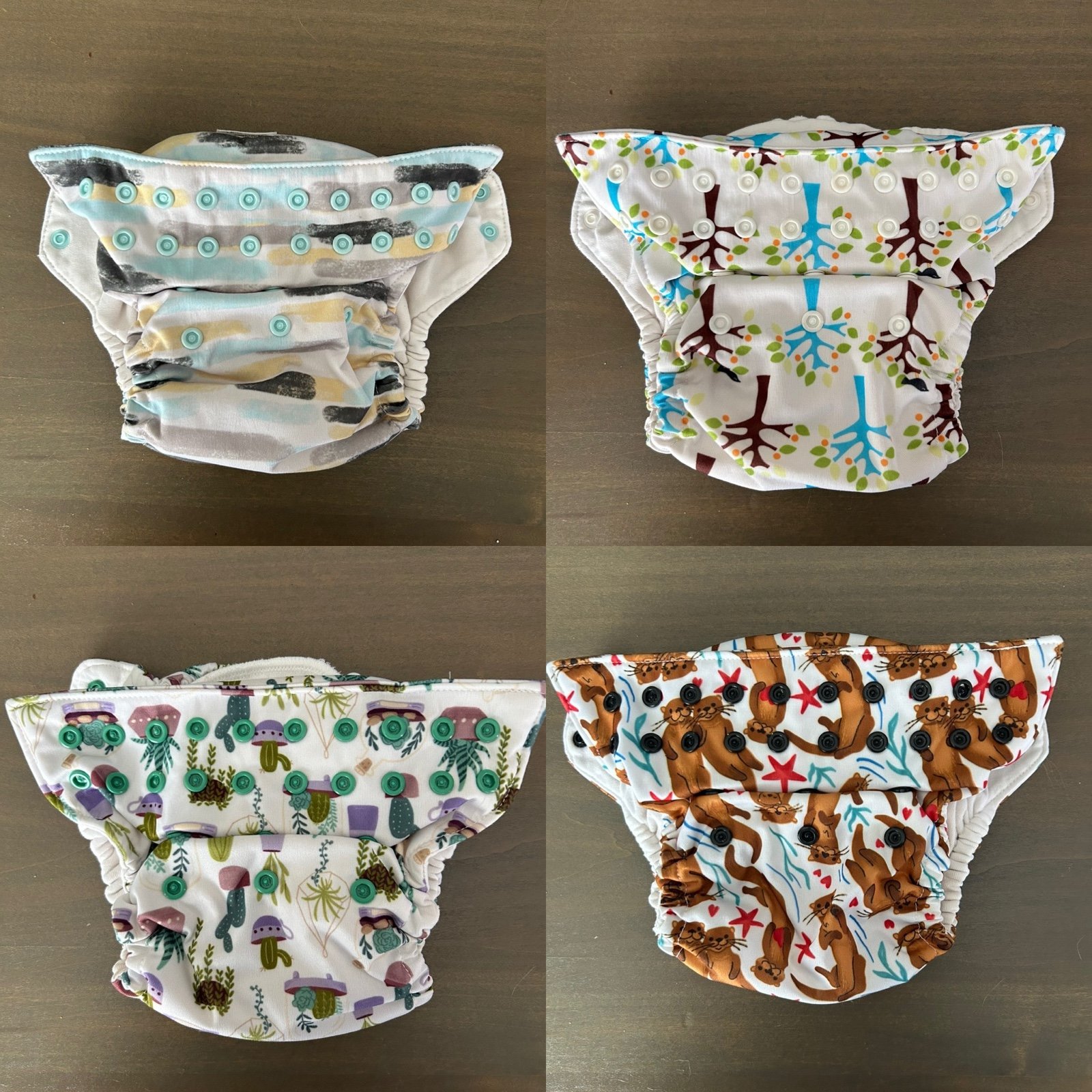 Thirsties One Size Natural All In One AIO Cloth Diapers e4y8dXtPr