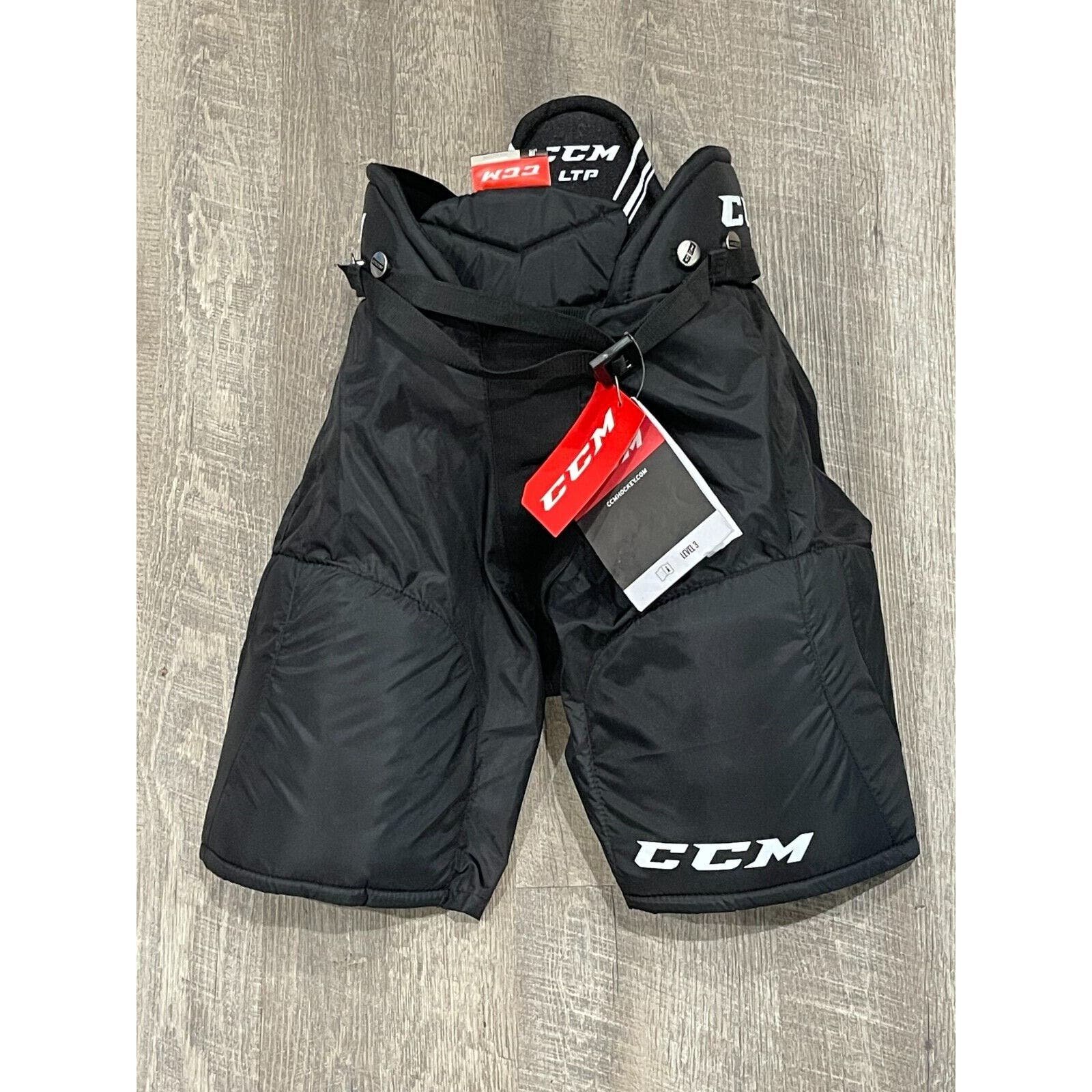 CCM 19F JIA HPLTP Black Ice Hockey Padded Pants JUNIOR - Medium NWT 815g8LEpE