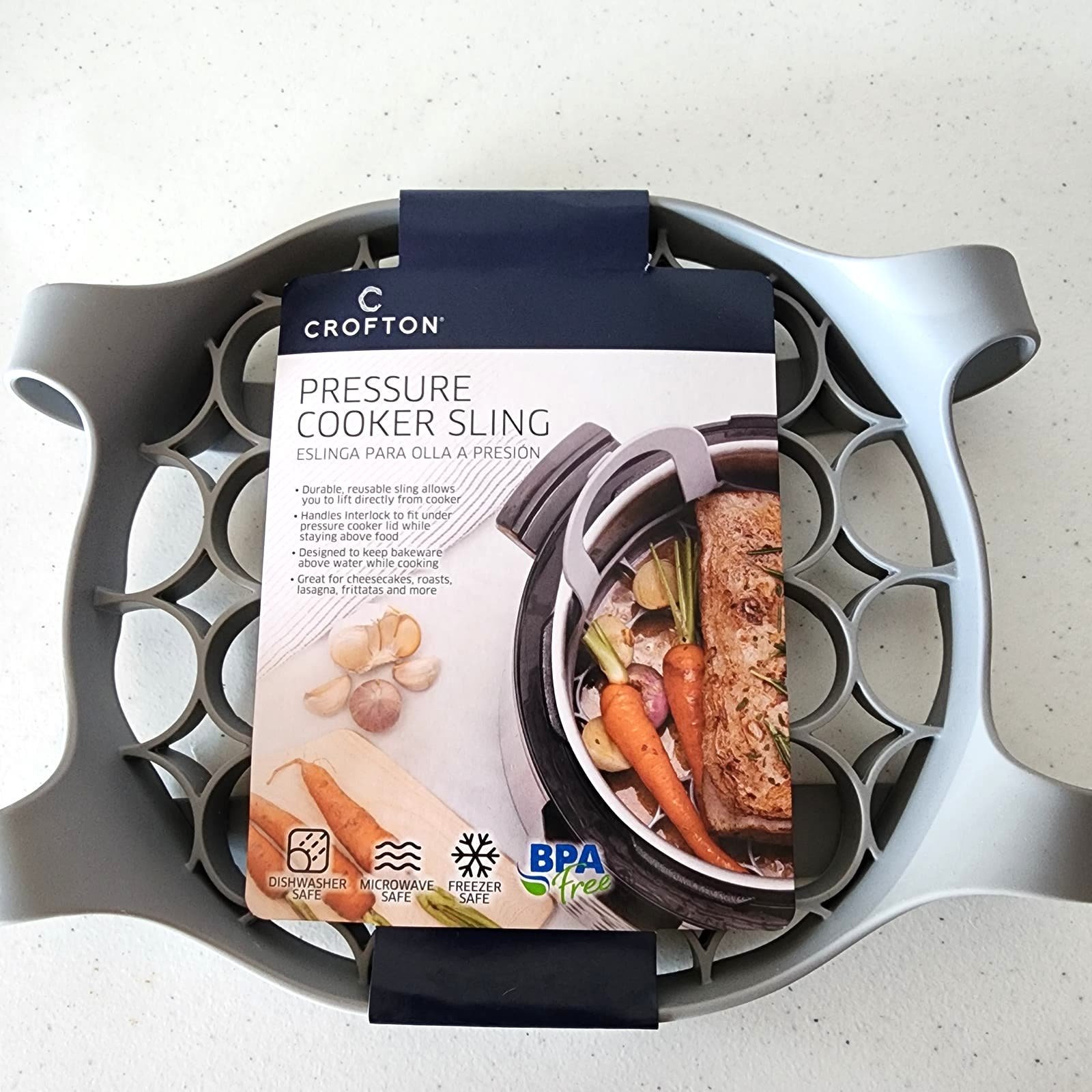 Portable Silicone Pressure Cooker Sling Cookware Accessory ceB4dJVvI