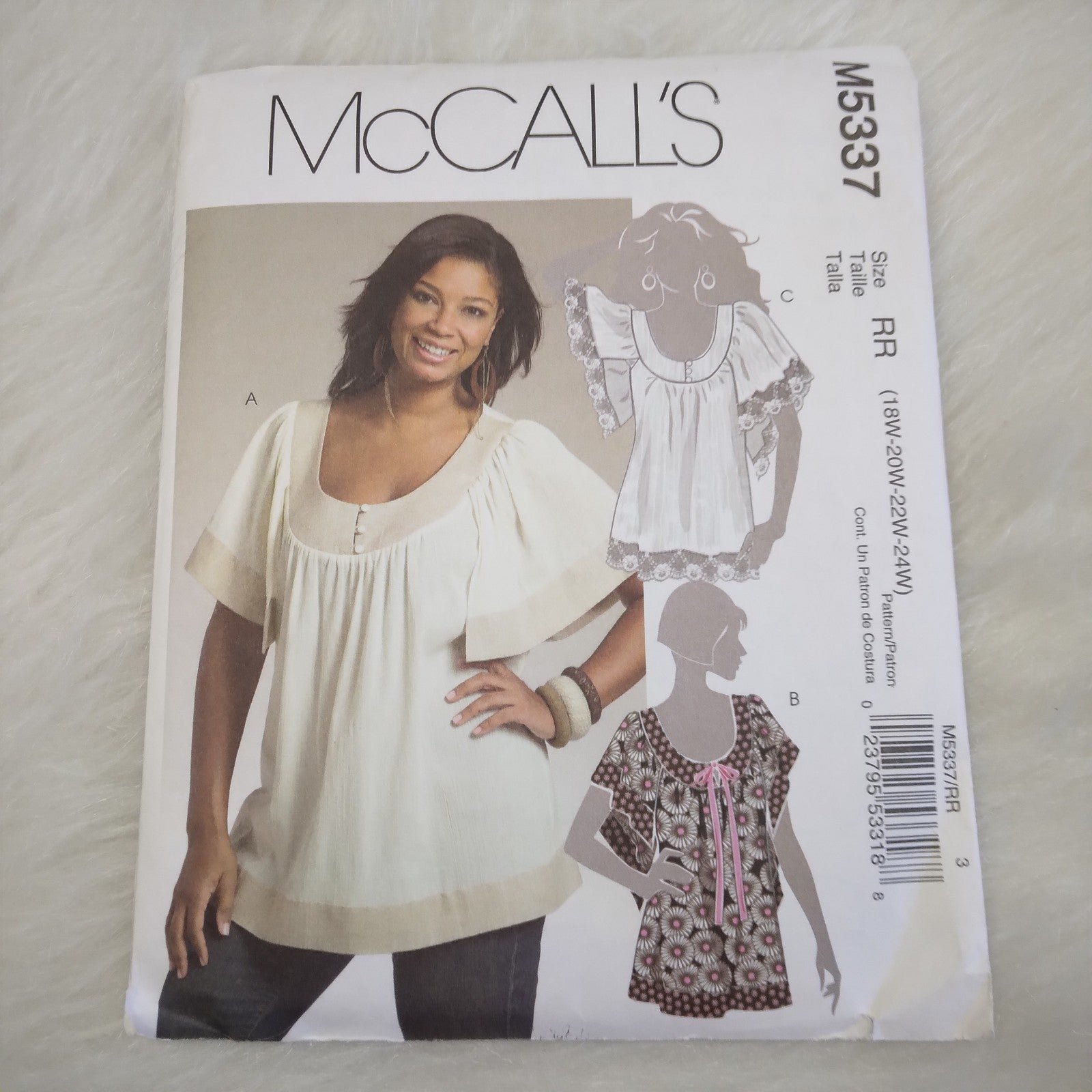MCCALL´S M5337 Women´s loose fitting top with