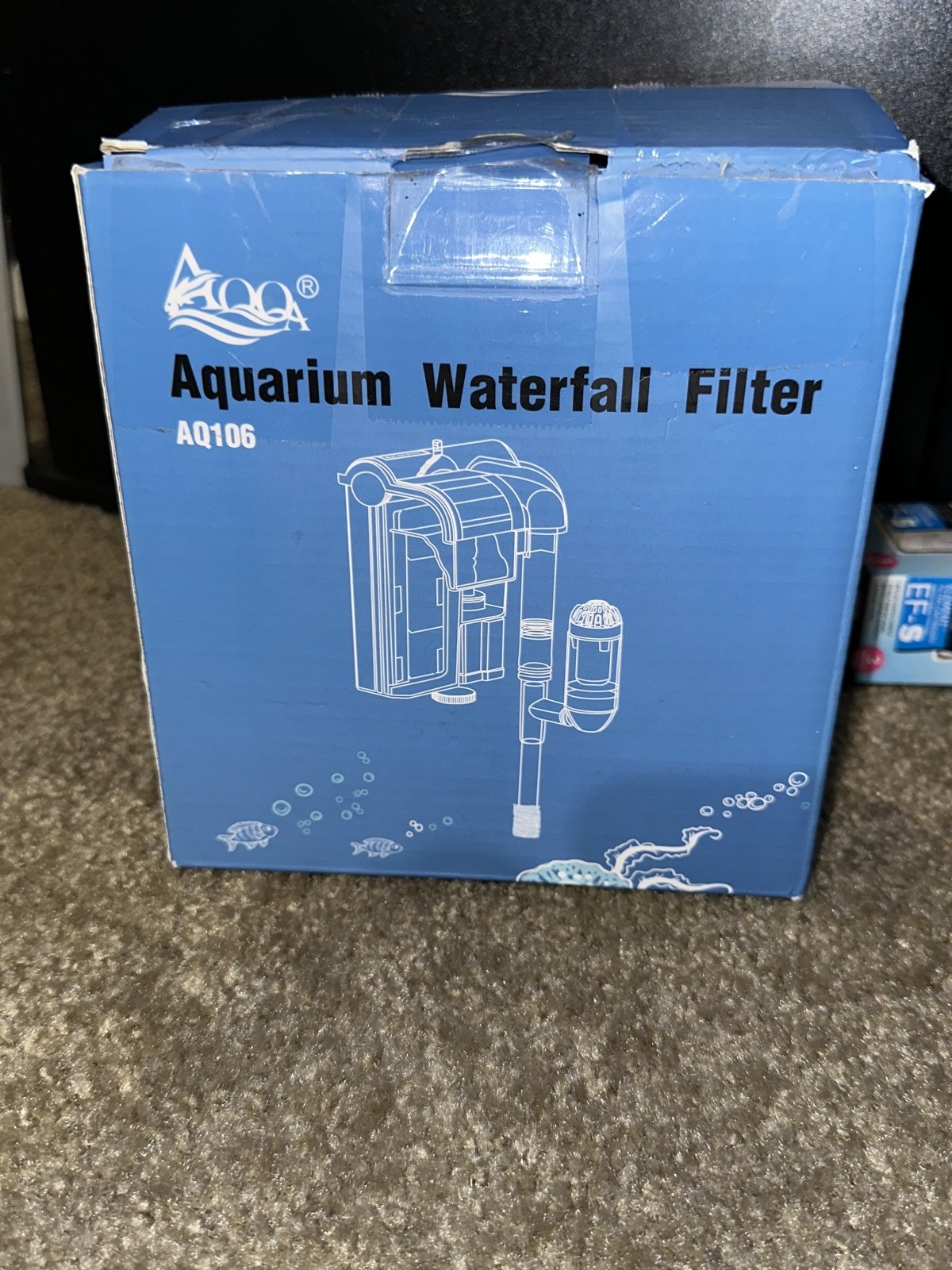 Aquarium waterfall filter 5-10 gallons a7i1X7hq5