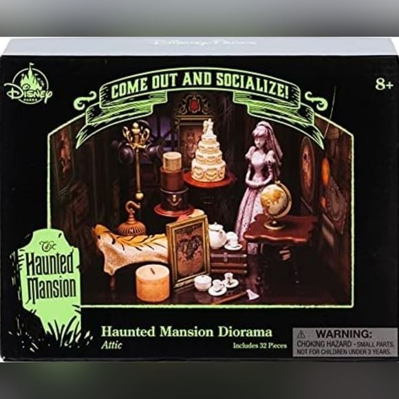 New The Haunted Mansion Attic Diorama Kit 4QoPbV6Ez