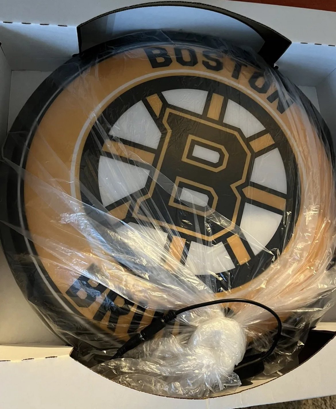 Boston Bruins NHL Bottlecap Sign AdVsjfxLl