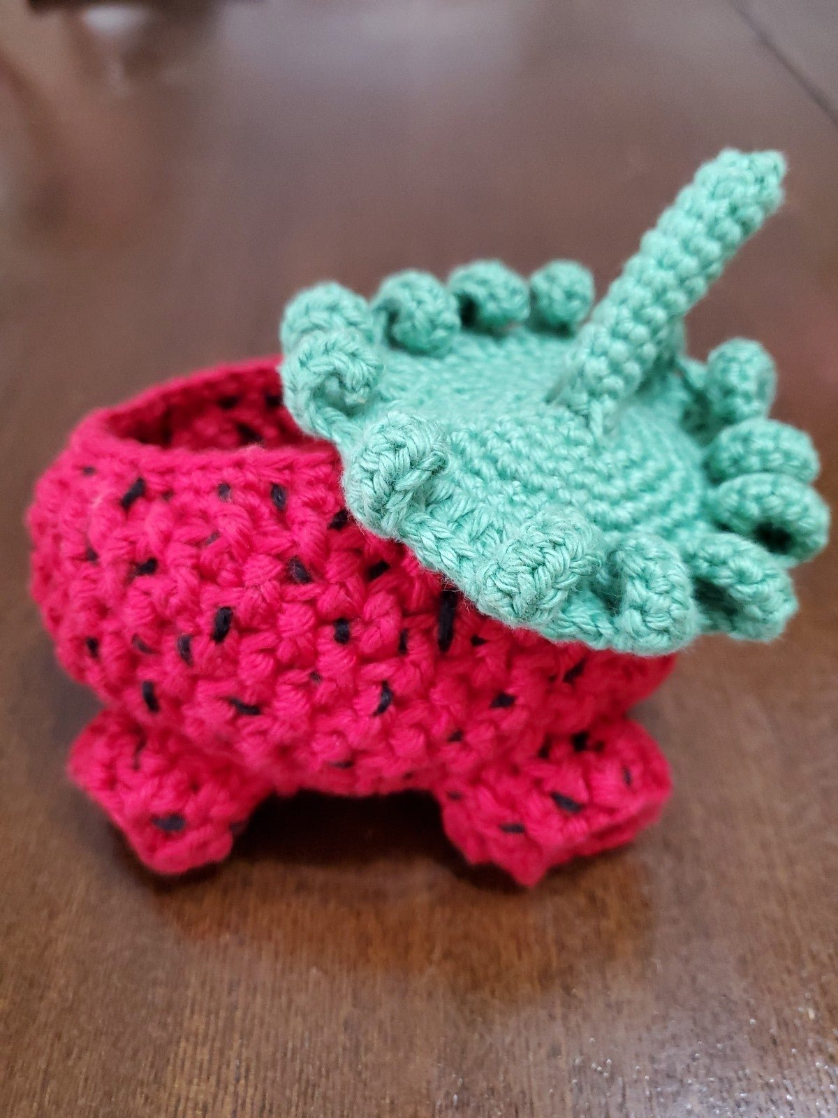 Crochet 5 bigfoot squishmallow Strawberry FLCAkWGSL