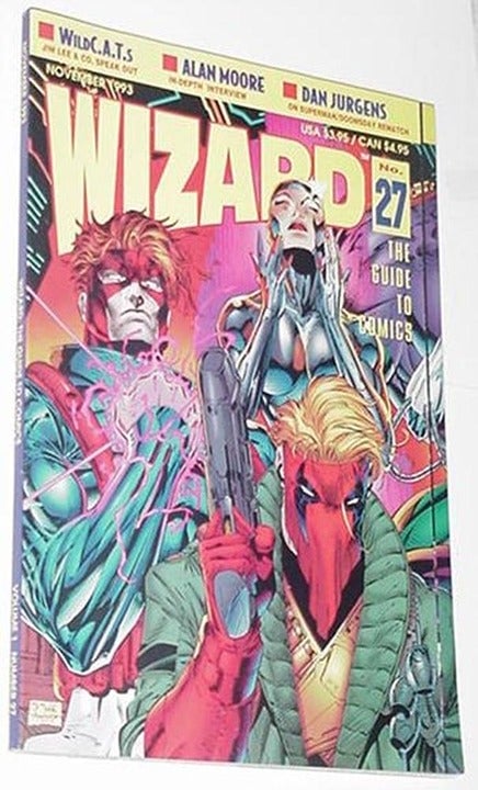 Wizard 27 WildC.A.T.s Cover Jim Lee Alan Moore Manga Do