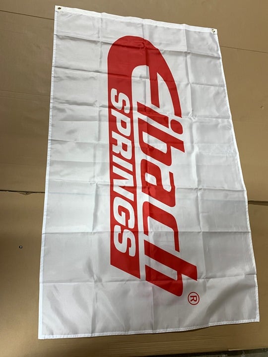 Eibach Banner Flag 3x5ft 90x150cm Poly Garage Shop Wall Decor FawI8fH4P