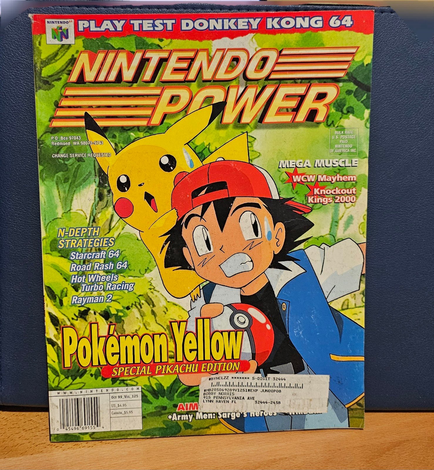 Nintendo Power - Special Pikachu Edition - Volume 125 - October 1999 BZGDys02R